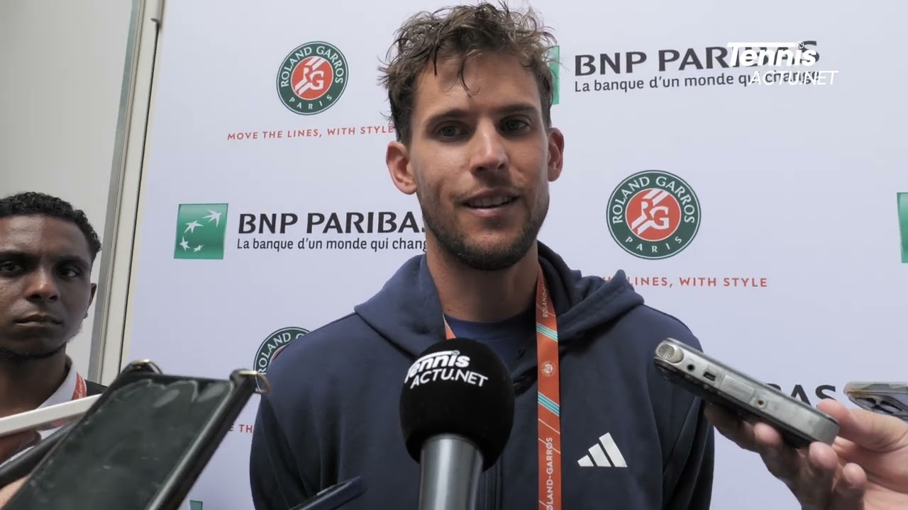 Tennis - Roland-Garros 2024 - Dominic Thiem : 