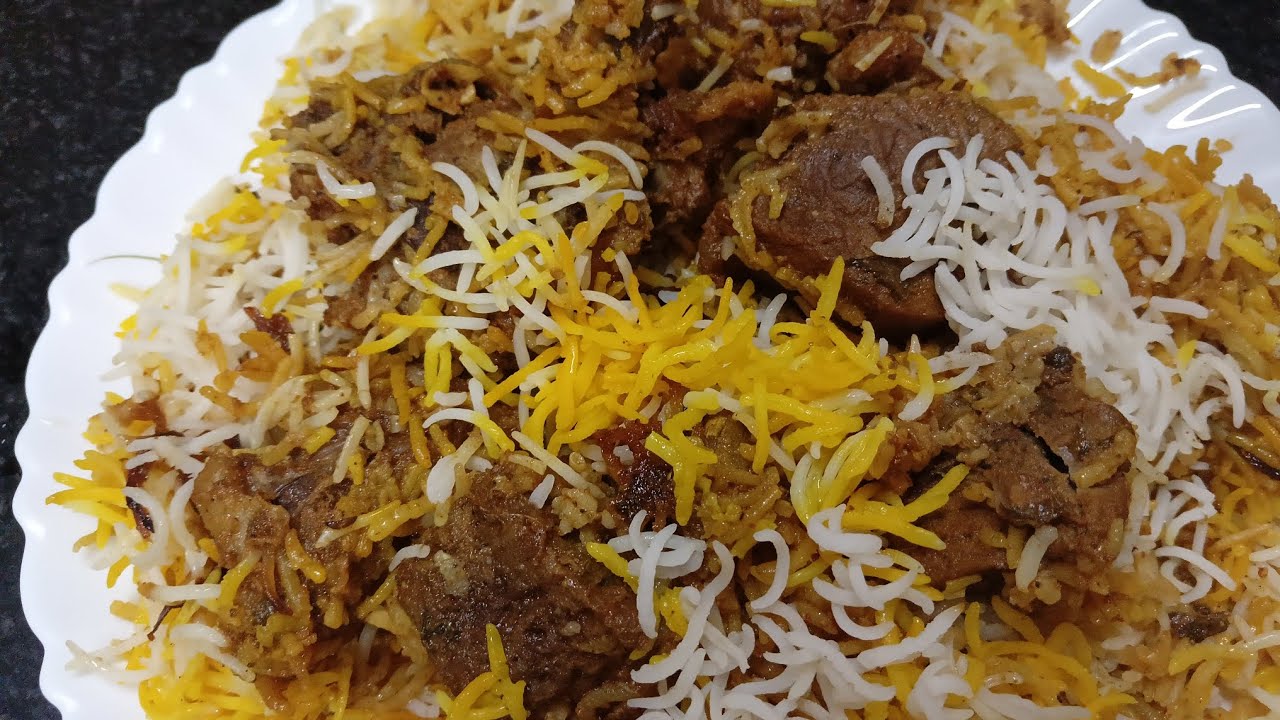 AUTHENTIC KACCHE GOSHT  MUTTON DUM BIRYANI|Hyderabadi Mutton Dum Biryani|Eid Special