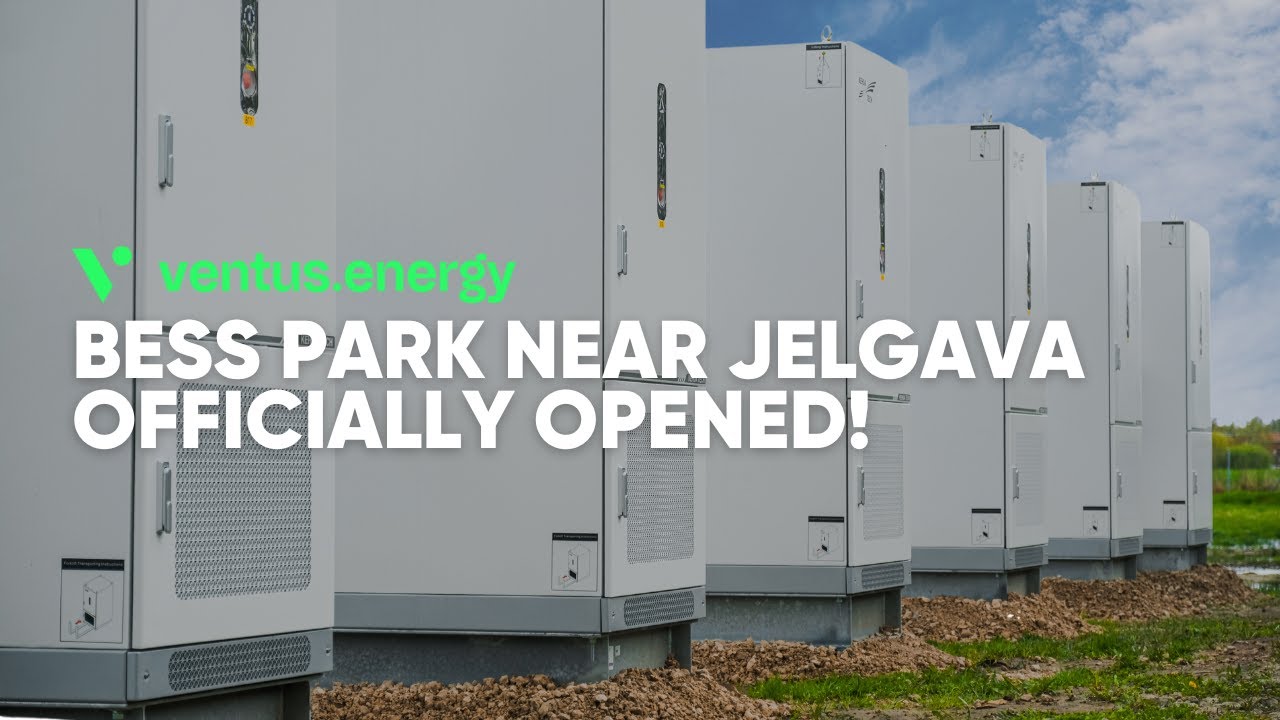 BESS Park near Jelgava opened!
