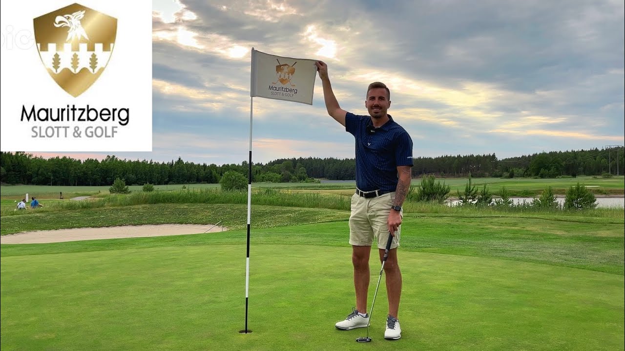 Jag testar mina nya klubbor på Mauritzberg Gk
