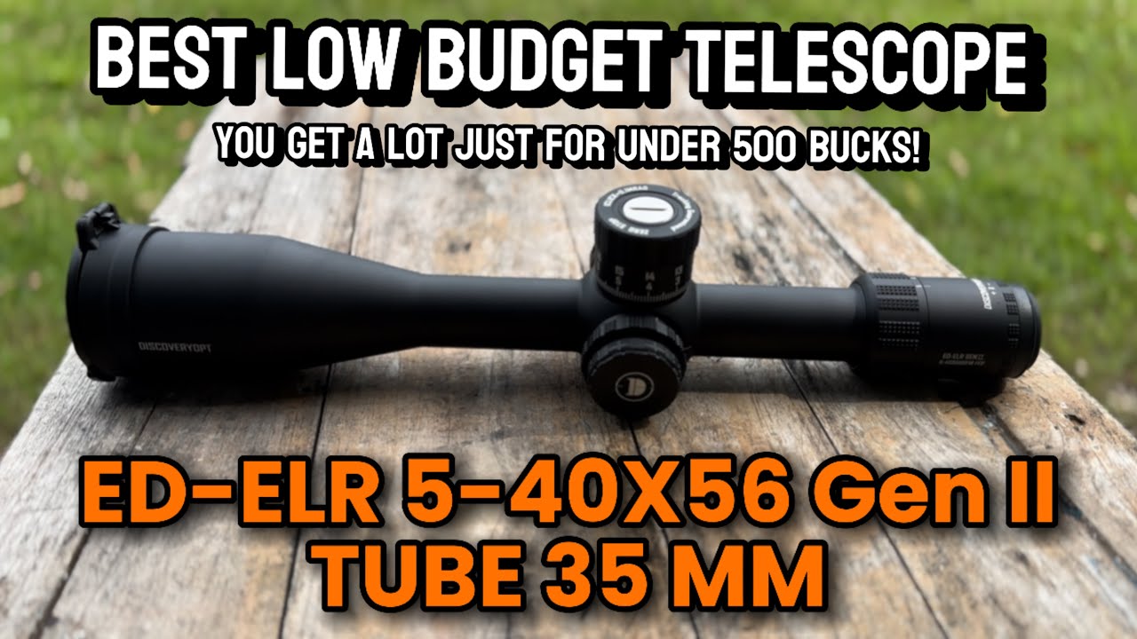 Discovery ED ELR 5-40X56 Gen 2 II Tube 35mm Bahasa Indonesia