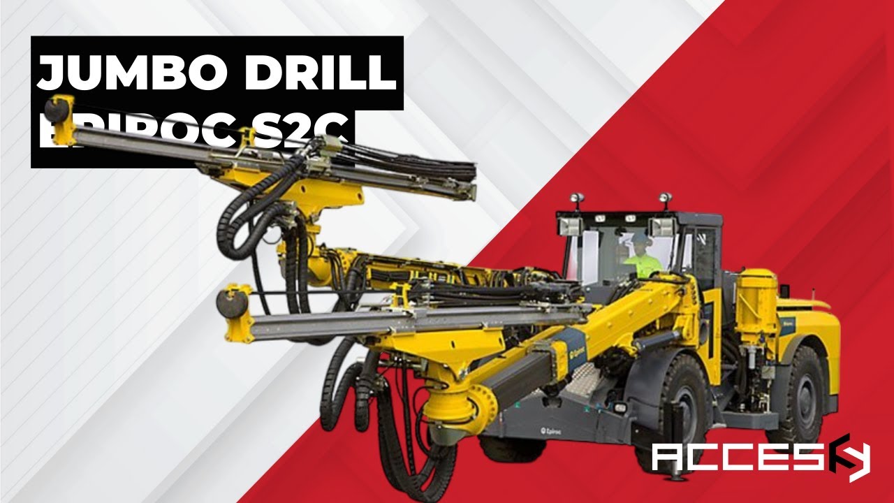 EPIROC S2C 2 BOOMS JUMBO DRILL (EM-376)