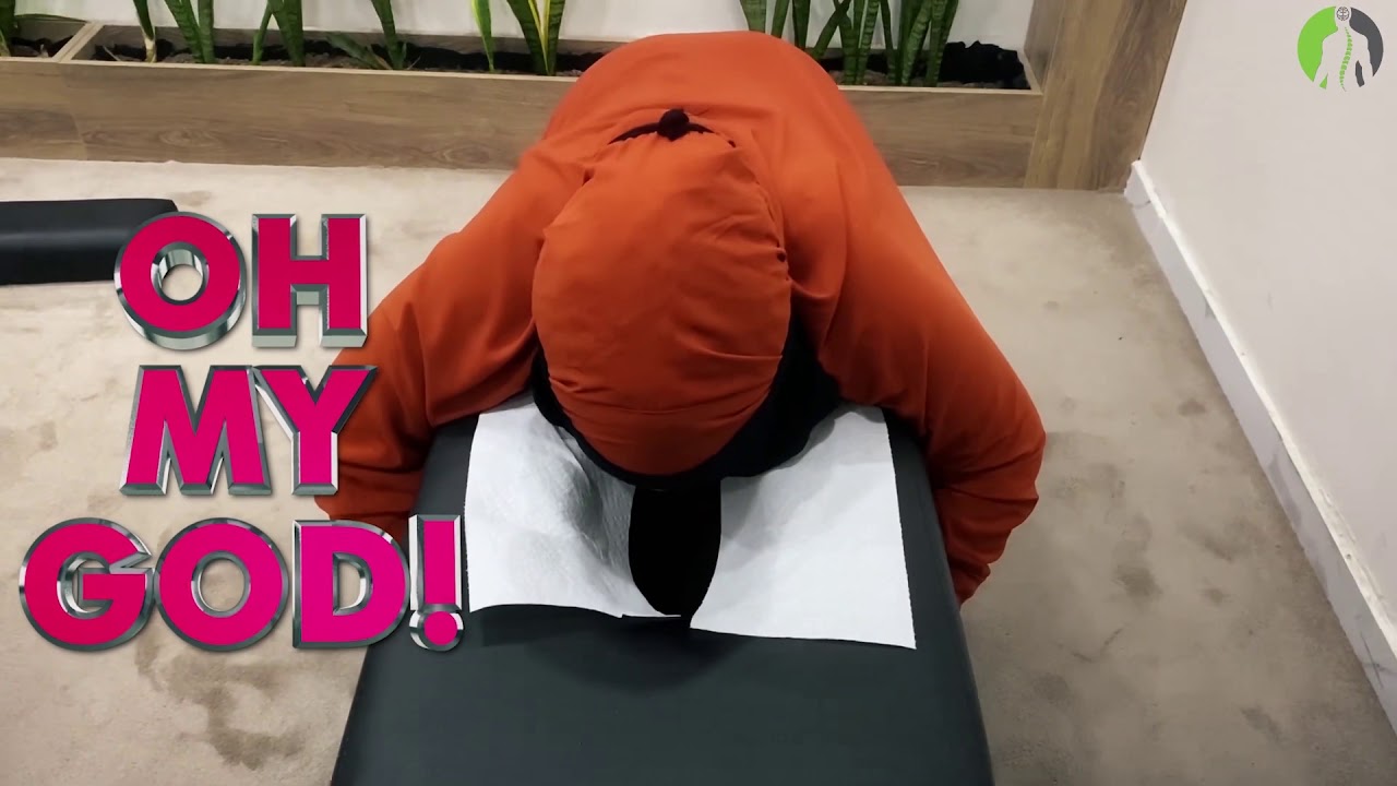 *Must Watch* | Her First Chiropractic Adjustment Session | From Scared to Heavenly Adjustment |