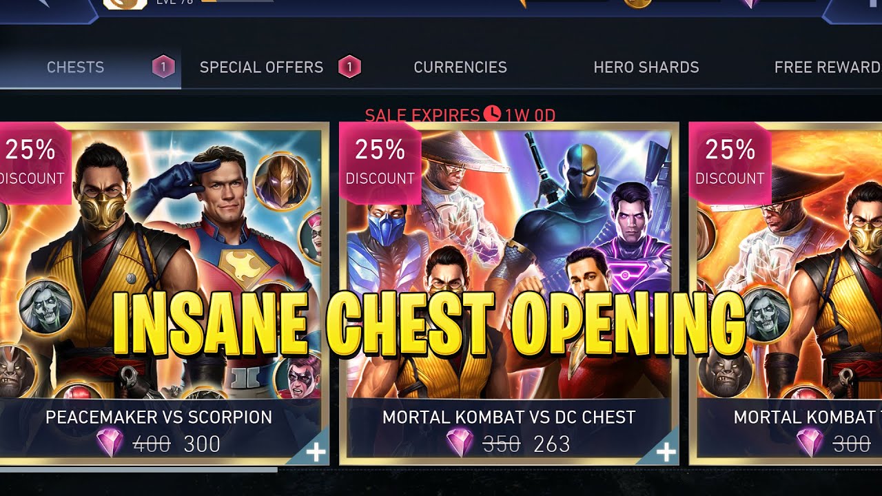 Scorpion Legendary Chest Opening | Injustice 2 Mobile