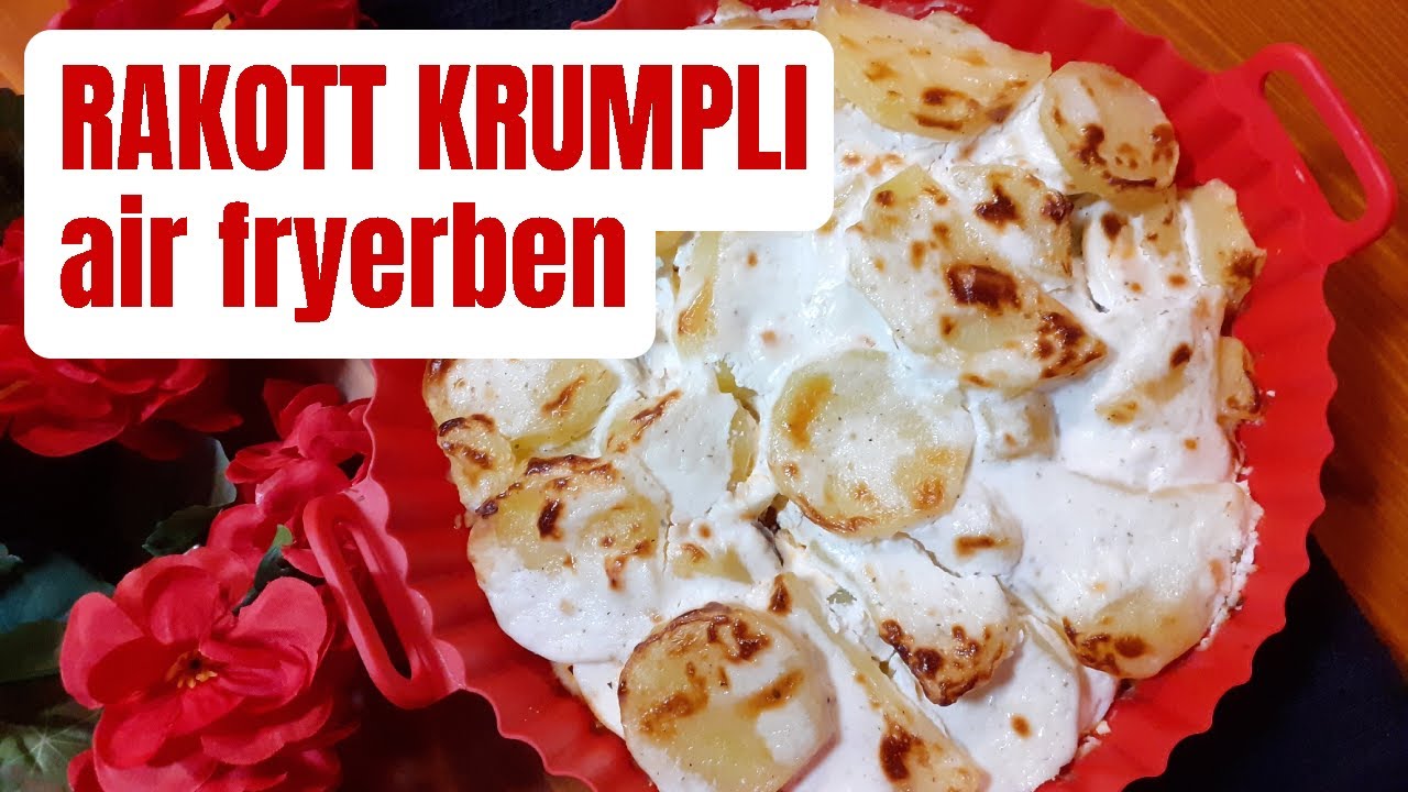 🥔✨ Rakott krumpli air fryerben – gyorsabban, egyszerűbben, ugyanúgy isteni!