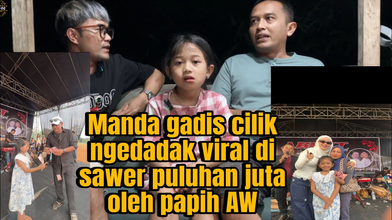 MANDA GADIS CILIK VIRAL DENGAN SUARA EMAS NYA HINGGA DI SAWER PAPIH AW PULUHAN JUGA HINGGA MASUK TV