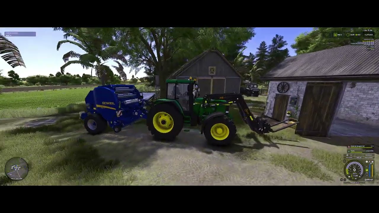 FS25 - #10 - Ultra Realistic Graphic 4K |Realistic cab view| Fanatec Wheel |