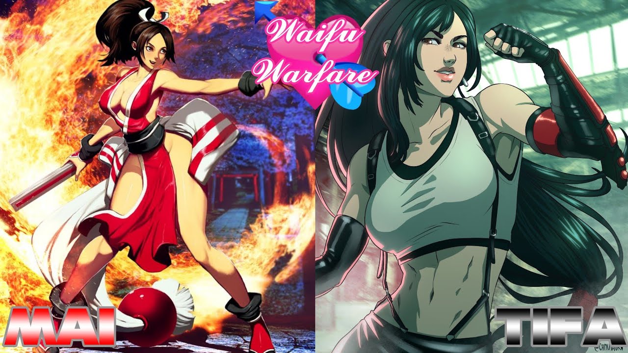 Waifu Warfare MUGEN Playthrough - Mai Shiranui / Tifa Lockheart