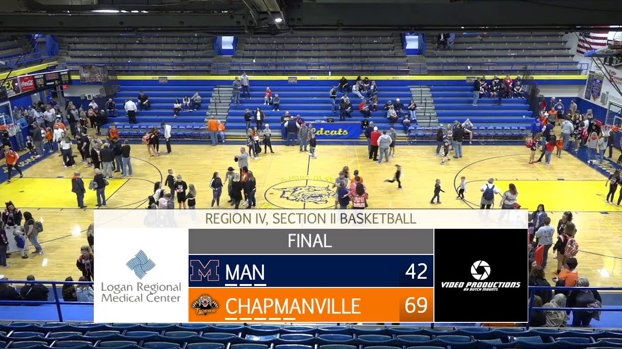 BOYS BASKETBALL - MAN HILLBILLIES VS. CHAPMANVILLE TIGERS