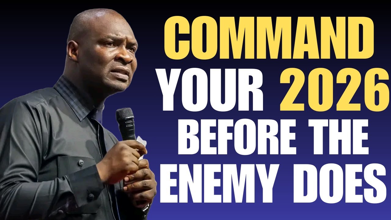 COMMAND YOUR 2026 BEFORE THE ENEMY DOES | 25 MINUTES MORNING PRAYER BY APOSTLE JOSHUA SELMAN