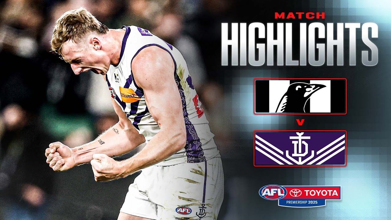Collingwood v Fremantle Highlights | Round 19, 2025 | AFL