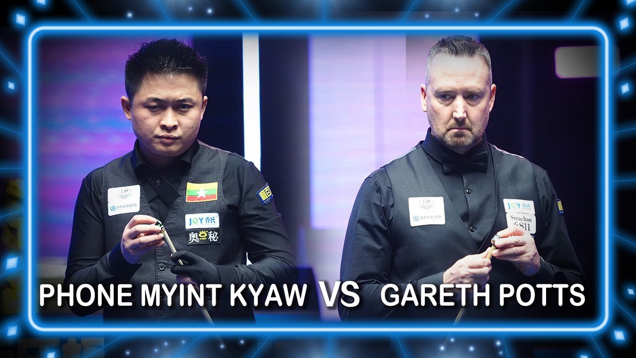 PHONE MYINT KYAW  (MM) VS GARETH POTTS  (UK)  | 2025 JOY Heyball Masters Tianjin Station 4.6