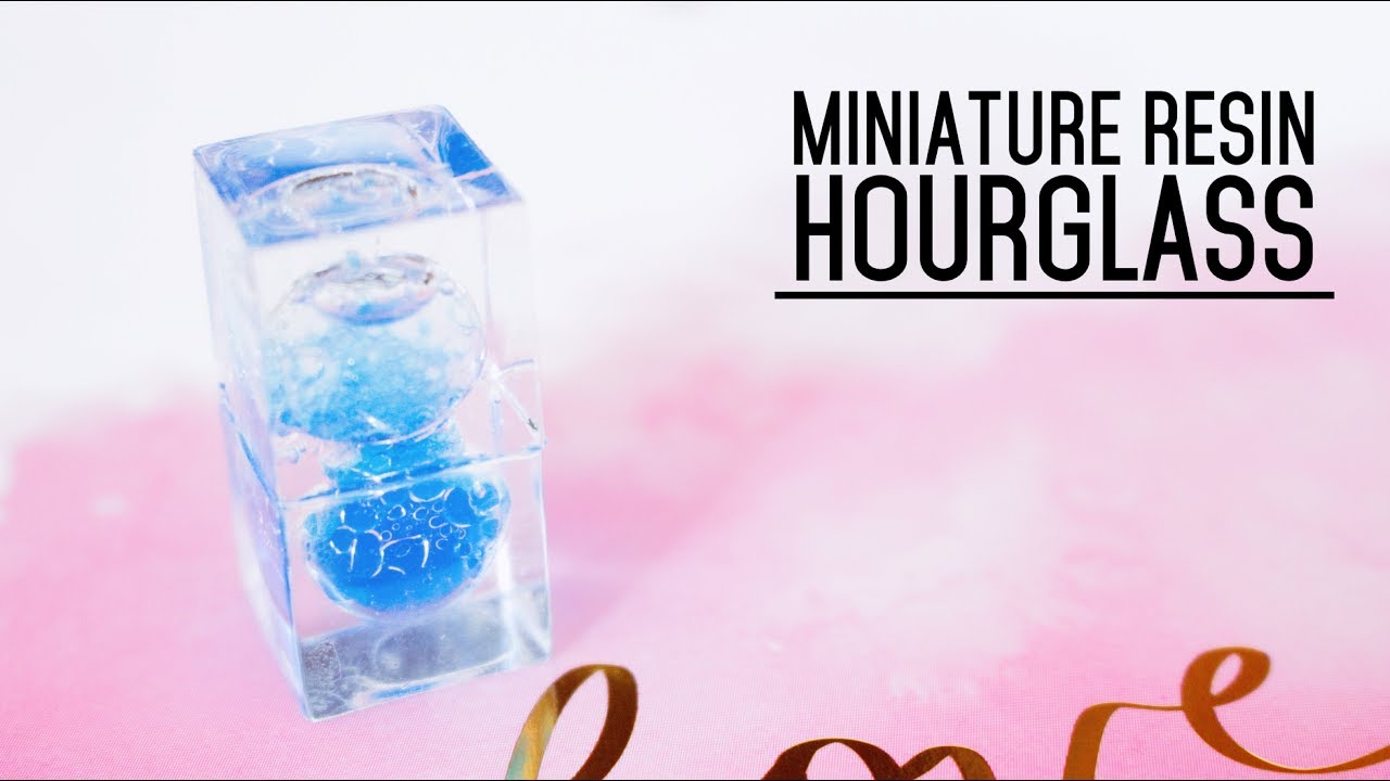 Miniature Resin Hourglass