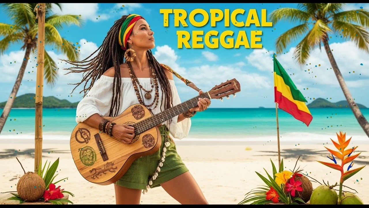 Sunset Tropical Reggae Beats – Feel Good Island Music