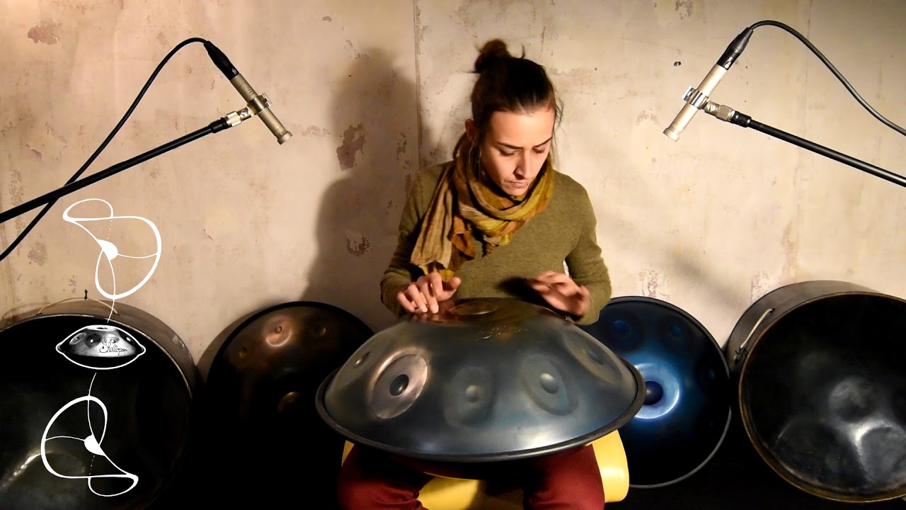 Handpan - D/A Hijaz 10 - Shellopan by Matthieu, played by Béren