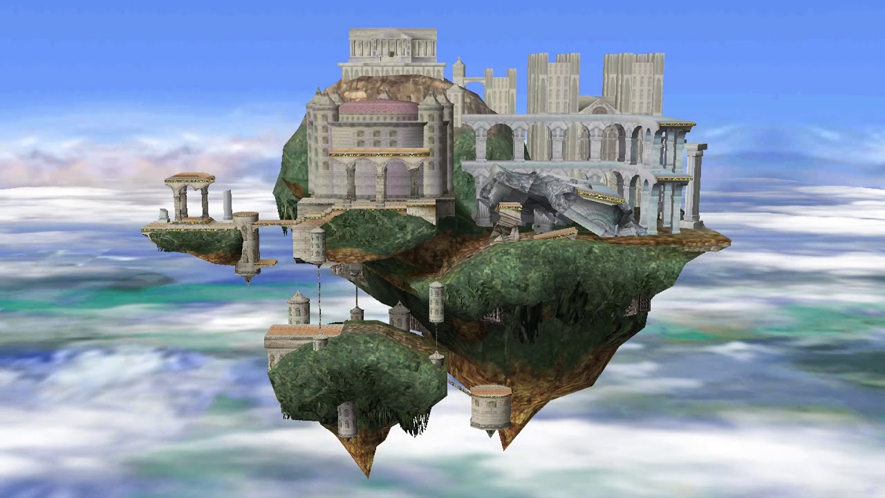 Smash Stages: Hyrule Temple (Melee)