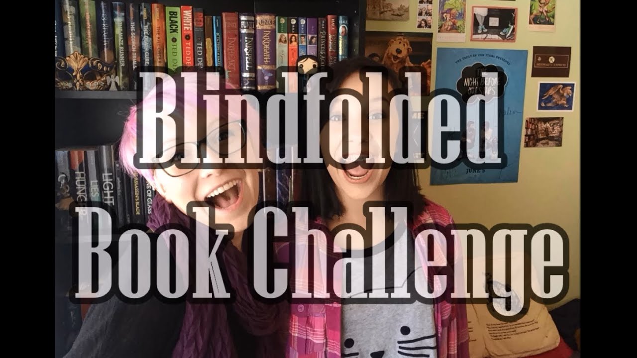 Blindfolded Book Challenge