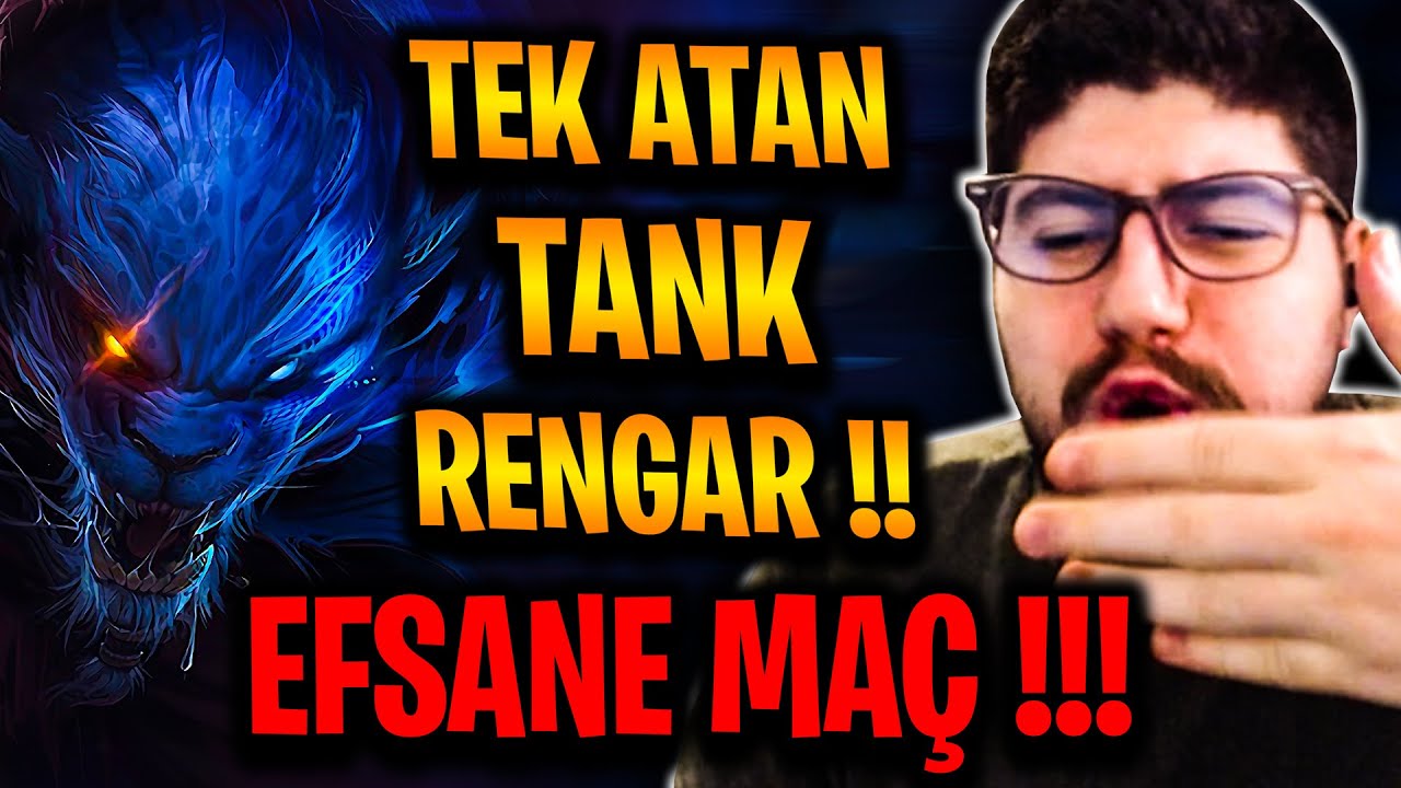 TEK ATAN TANK RENGAR !!! | EFSANE MAÇ !!! | Apophis