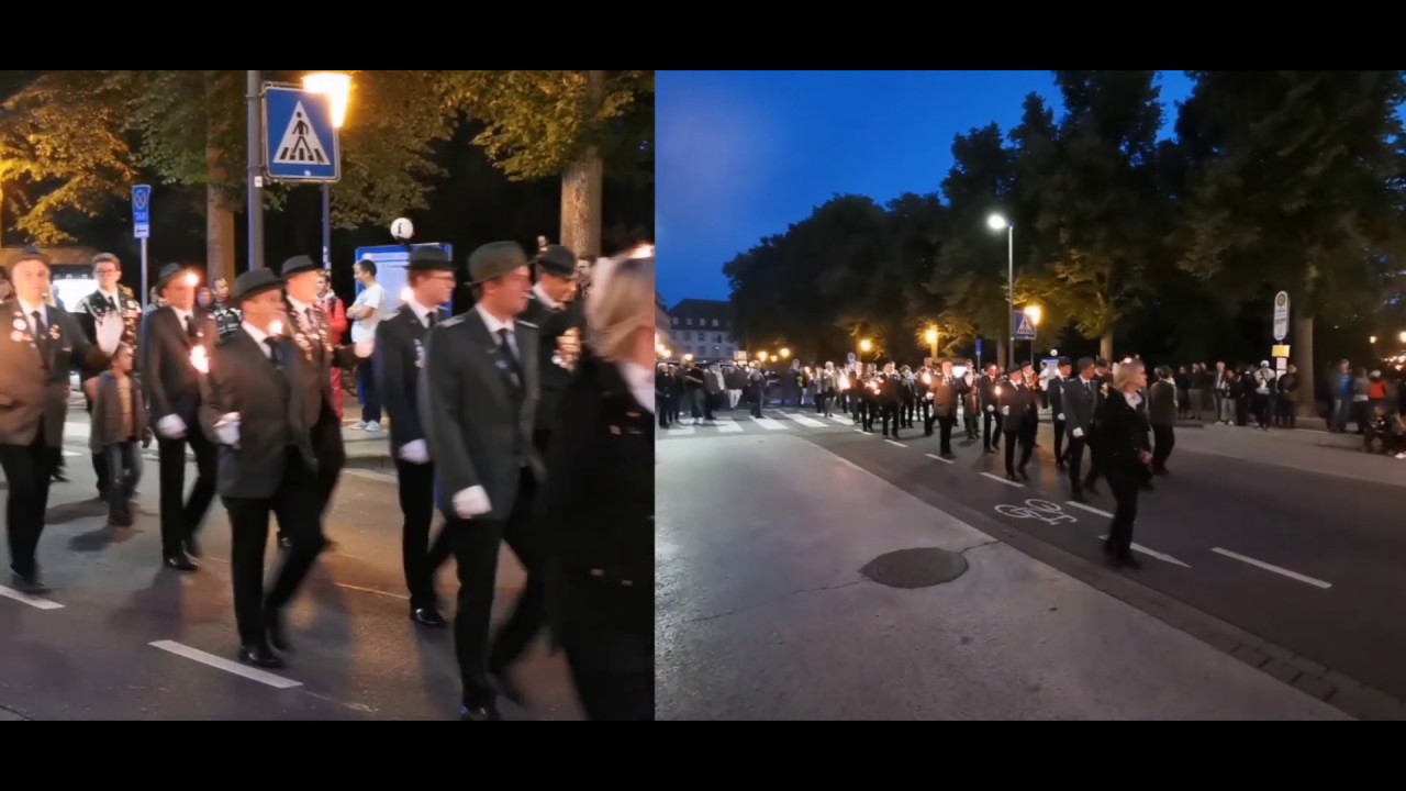 Fackelumzug/Zapfenstreich zum Schützen- und Volksfest in Celle 2019