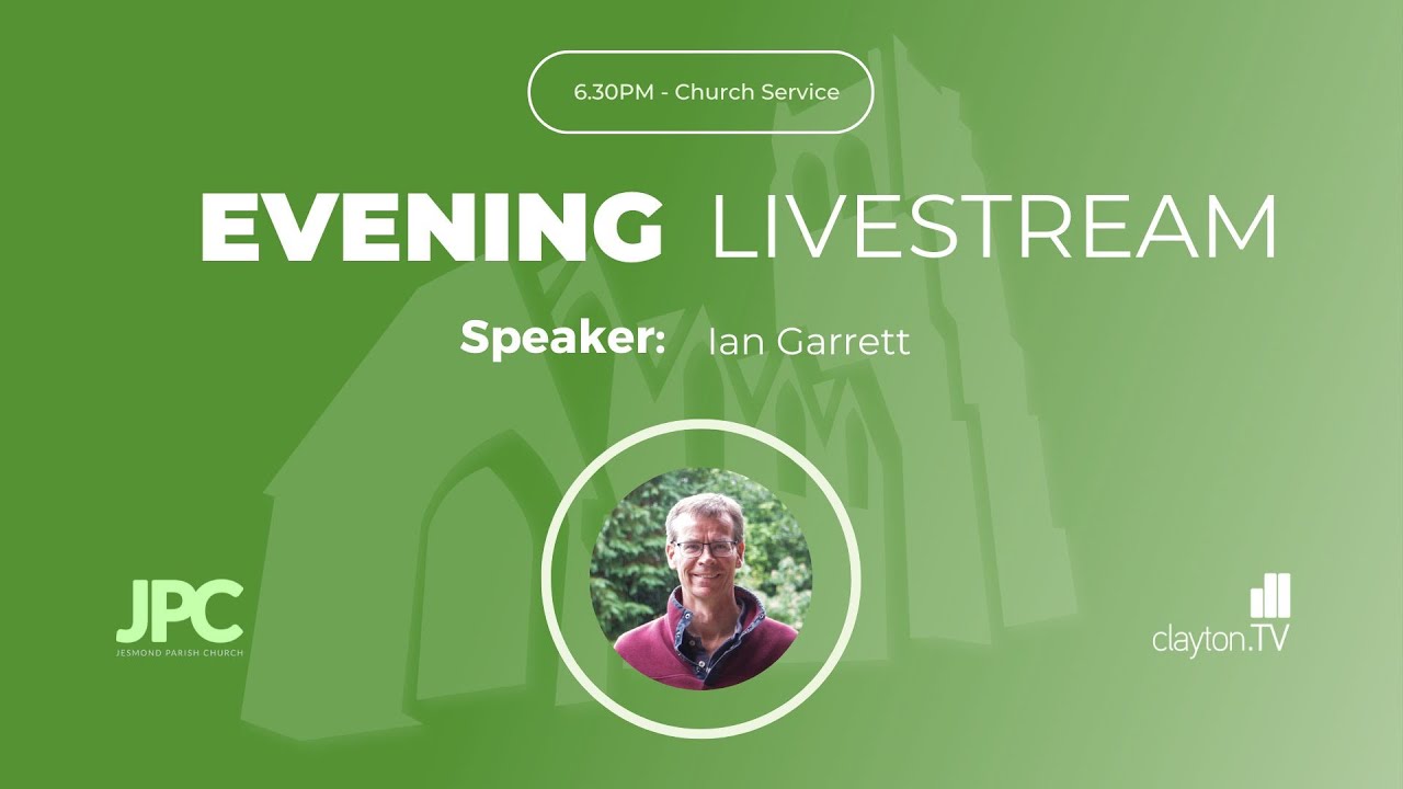 LIVE STREAM - Evening Service 6.30pm 18 January '26 with Jesmond Parish Church, Newcastle
