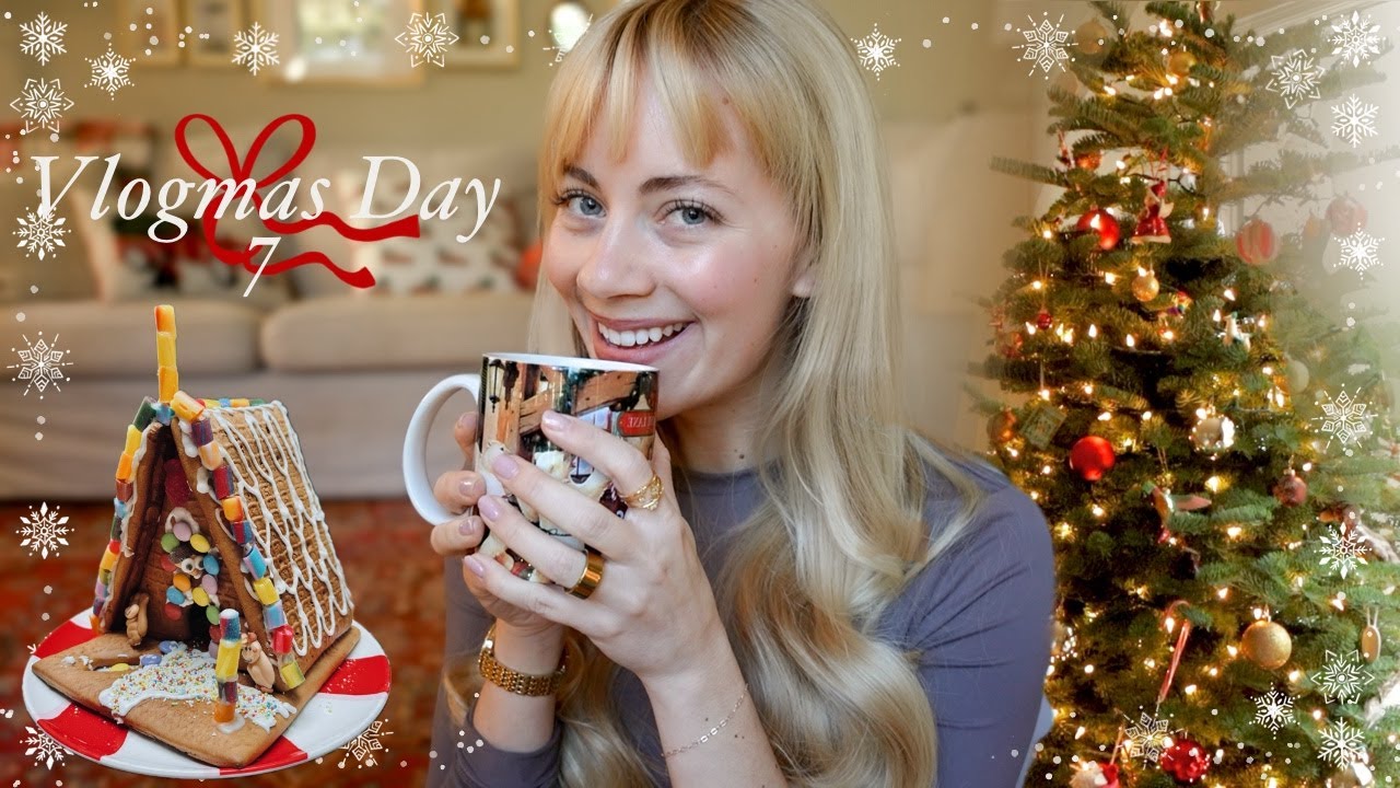 Christmas shopping & gingerbread house-making 🧣🌲✨ Affordable holiday gift ideas (VLOGMAS DAY 7)