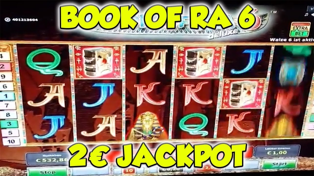 Book of Ra 6 JACKPOT auf 2&euro; - Freispiele Novoline Online Casino HD