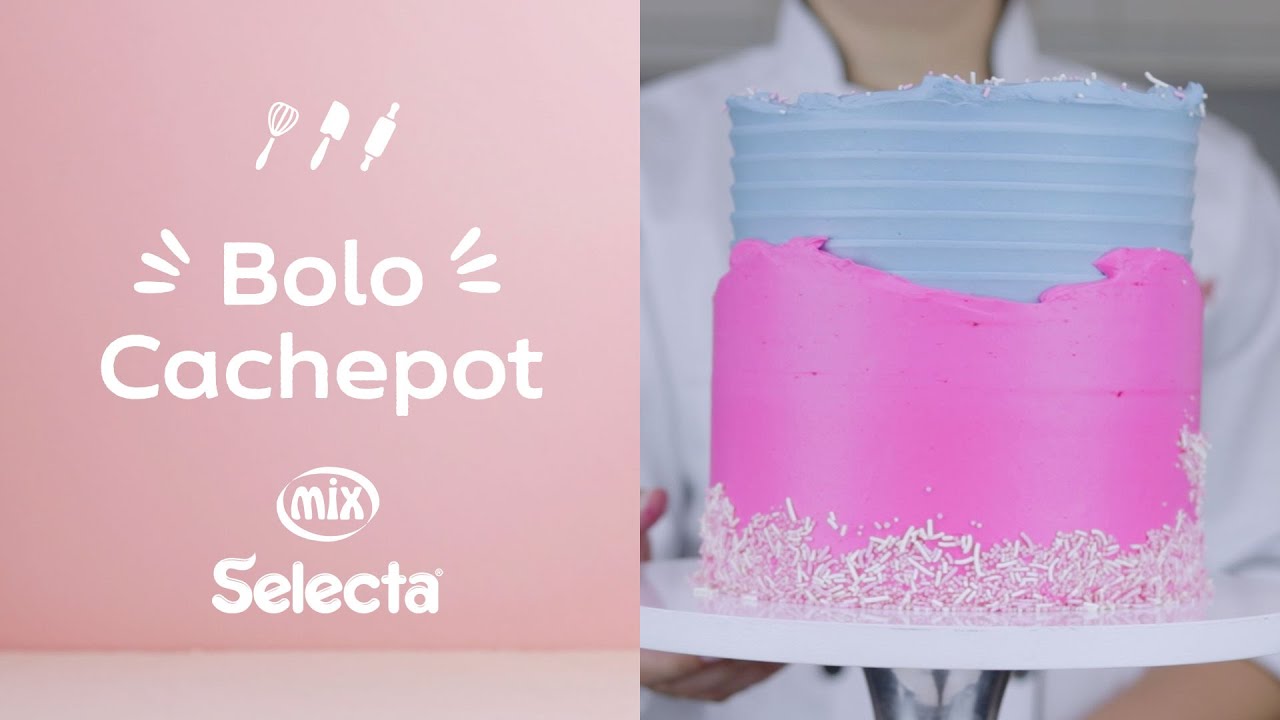 Bolo Cachepot