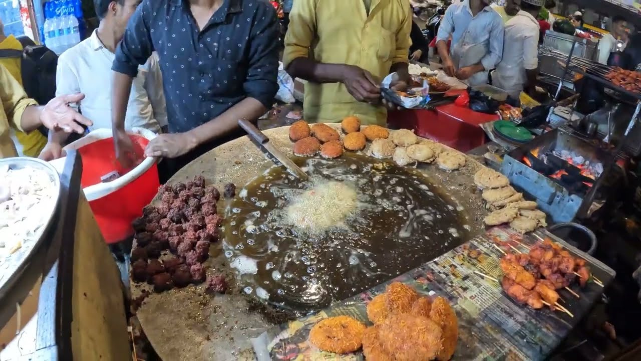 Seekh Kebab Meets Khiri Kebab at Midnight 😍 | Mumbai Street Food | Non-Veg Lovers Heaven 🔥