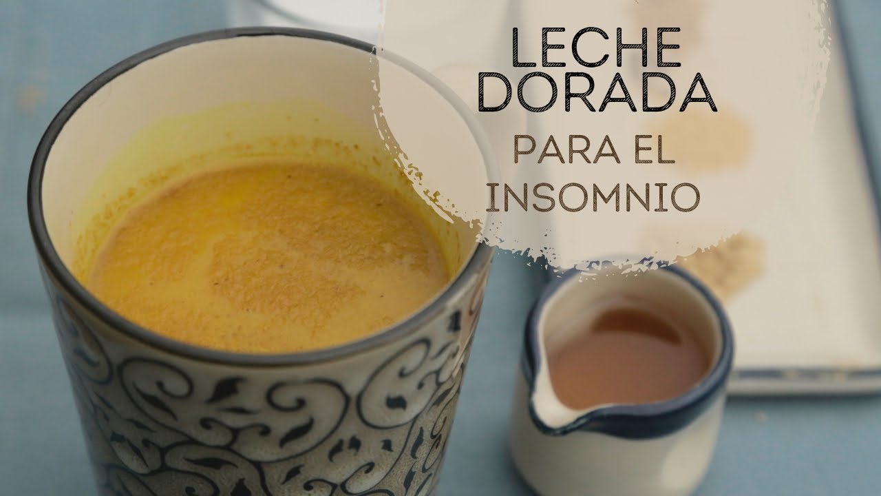 Elimina el Insomnio con esta Receta de Leche Dorada