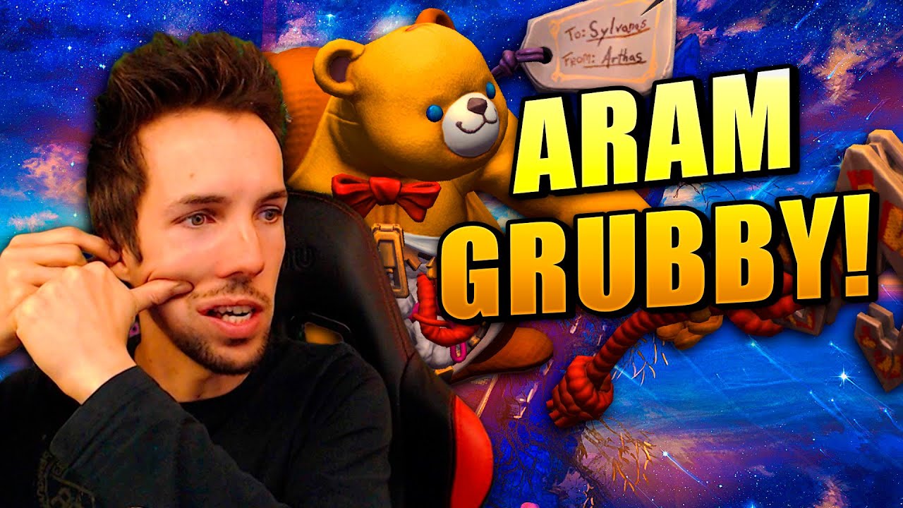 Grubby plays Stiches - Heroes of the Storm ARAM Gameplay 2021