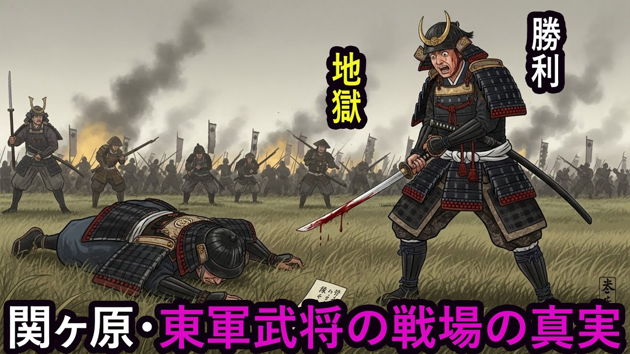 【関ヶ原】東軍として戦った武将が語る「戦場の真実」が生々しすぎる…