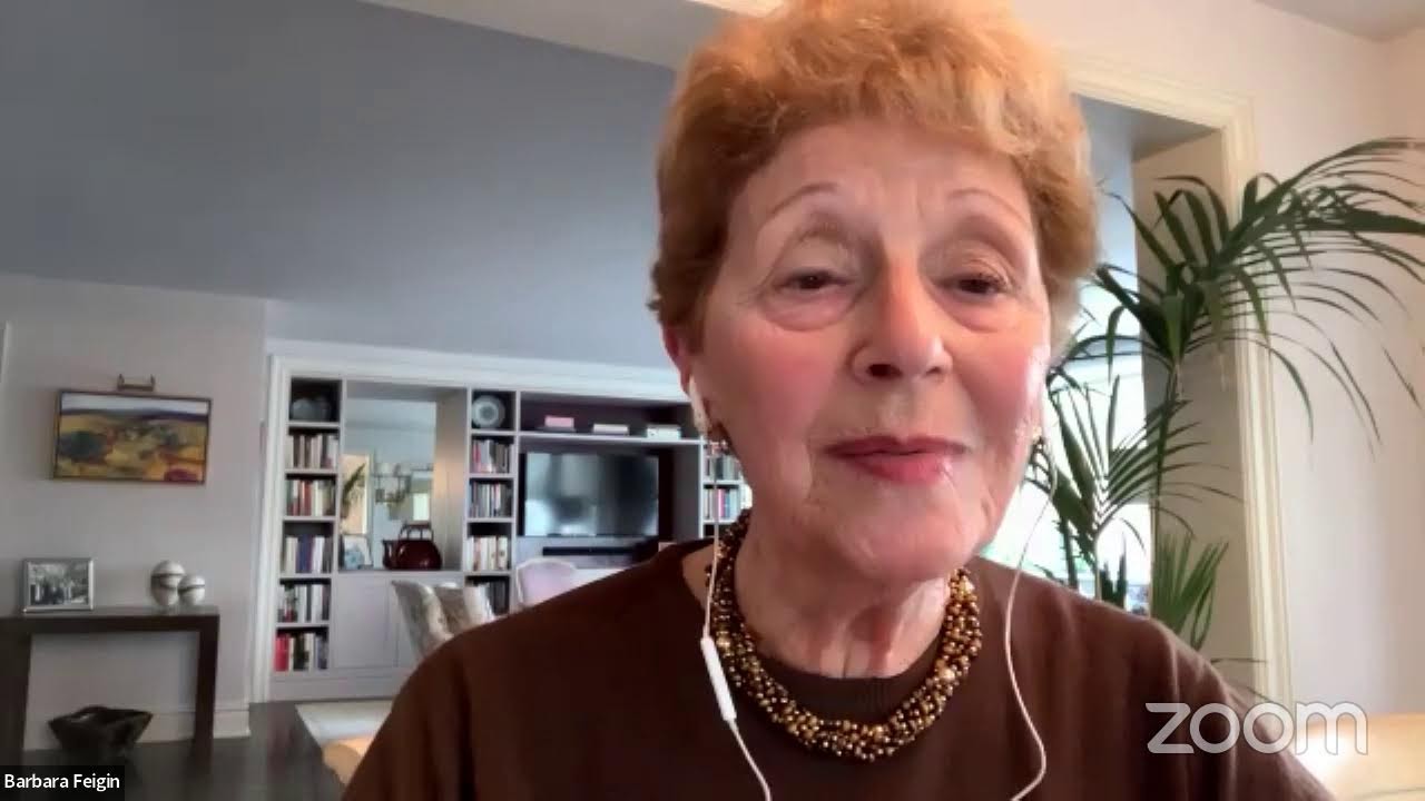 Barbara S. Feigin: In Conversation… LIVE with Frank Schaeffer