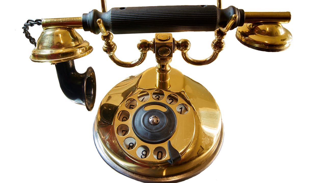 I found this Rusty Antique Rotary Disc Phone so i restored it.