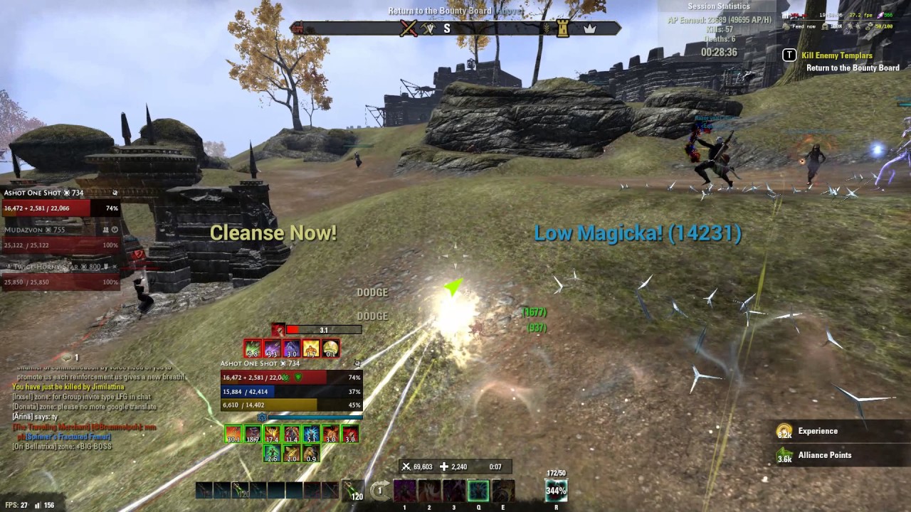 ESO PvP: One Tamriel - Magblade Zergowarrior
