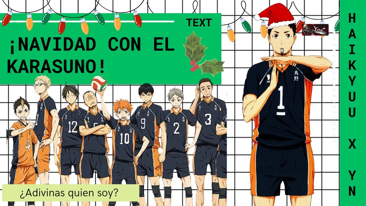 🎄 ¡ADIVINA QUIEN ES TU SANTA SECRETO! | Video Interactivo | Haikyuu x TN 🏐