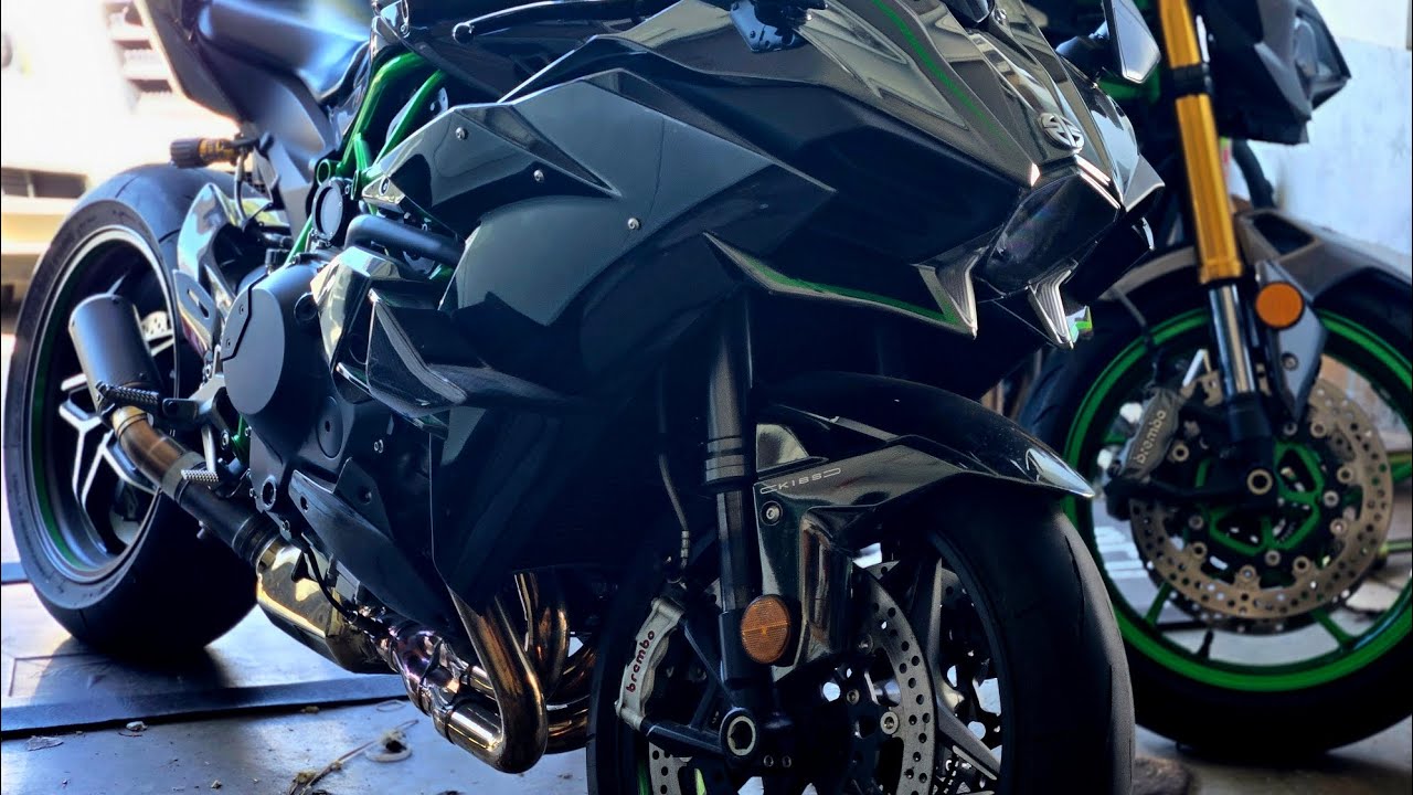 Zed900 & H2 warm up and ride