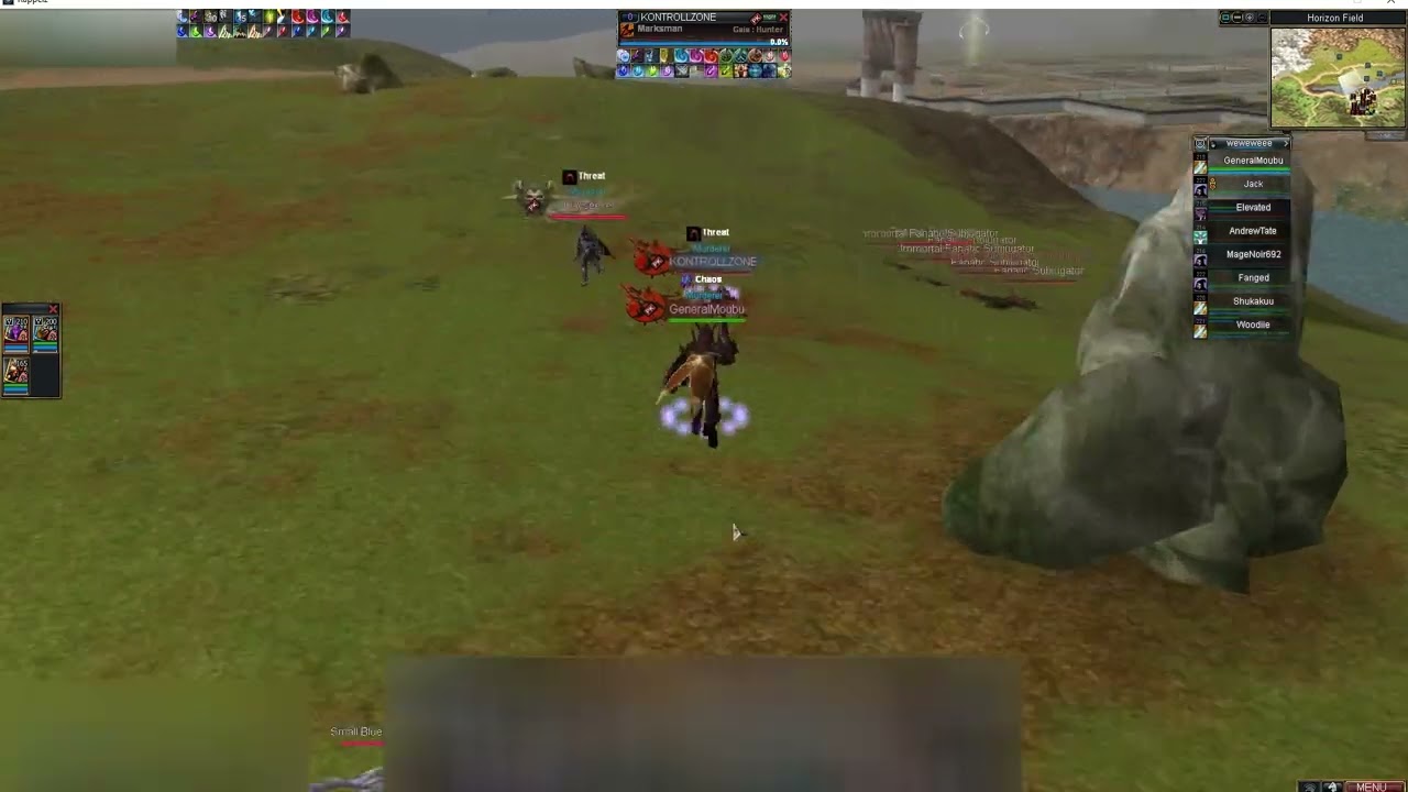 Rappelz 9.8 - Mopping Horizon's floor with Threats