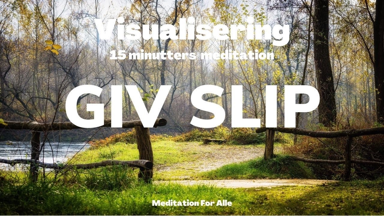 MEDITATION: Visualisering - Giv Slip på Bekymringer og Tankemylder