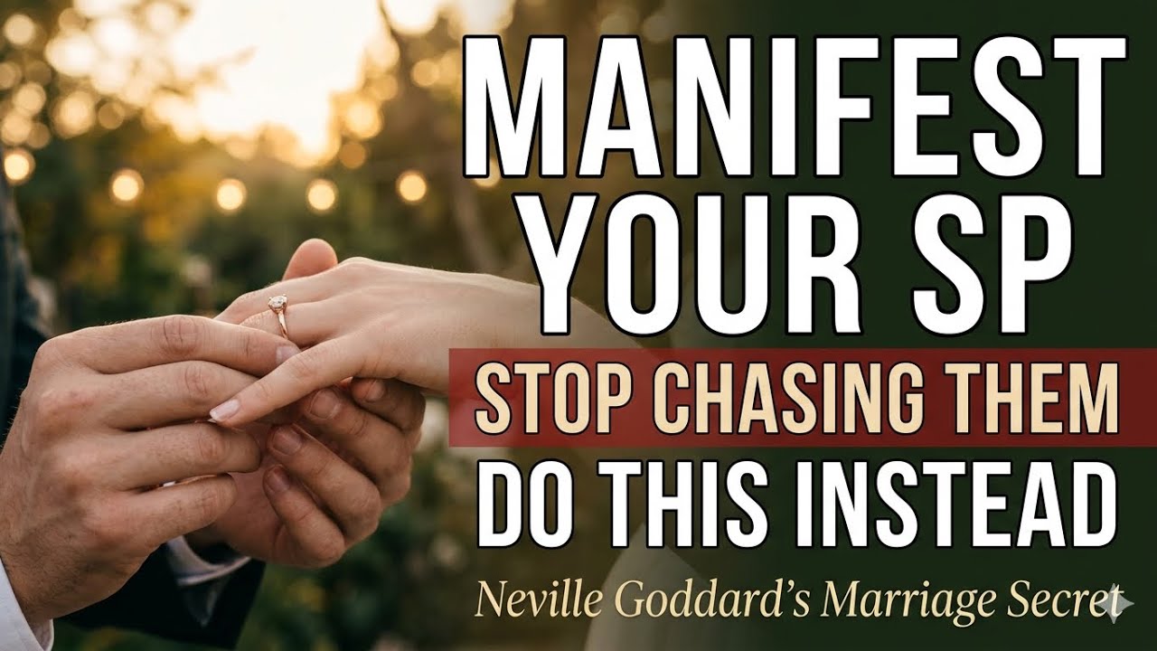 STOP CHASING YOUR SP | Neville Goddard Secret