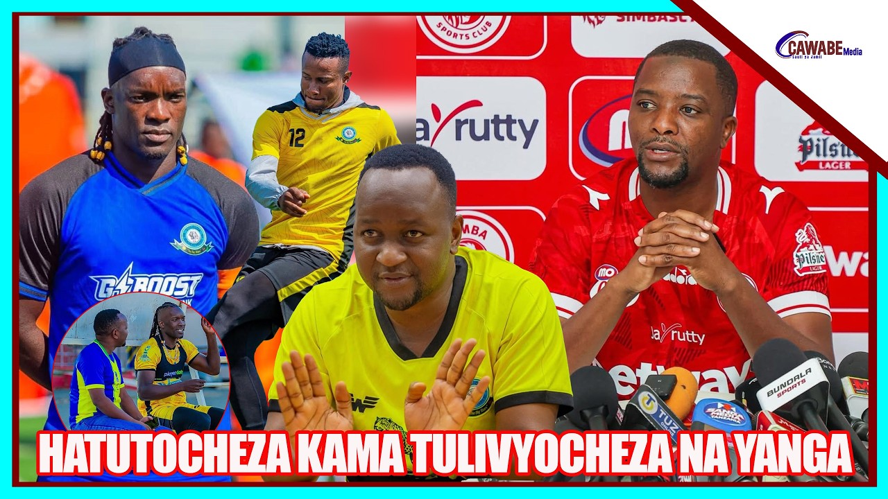 MASSANZA AMJIBU VIKALI AHMED ALLY KUHUSU KAULI YAKE KUWAPENDELEA YANGA| HII MECHI HATUTOCHEZA HIVYO