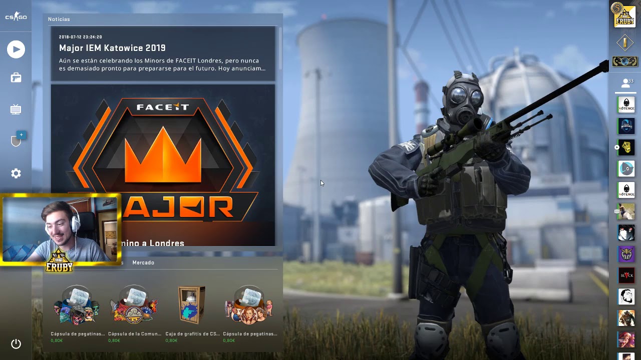DE DUOS CON EL MUITO!! CS:GO STREAM RESUBIDO 25/7/2018