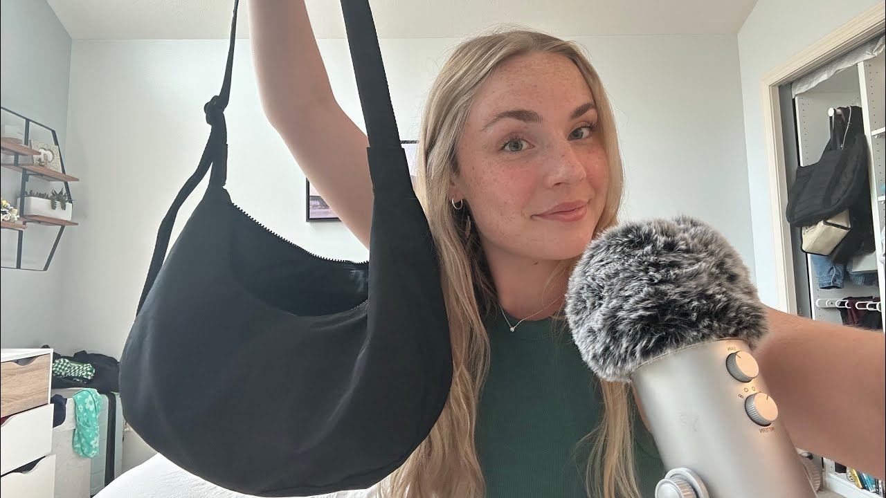 asmr what’s in my baggu bag 👜💓