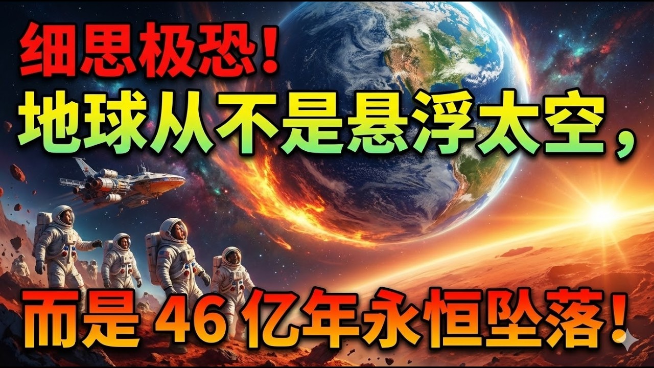 地球根本沒懸浮！46 億年一直在向太陽墜落，永遠掉不下去的宇宙真相！
