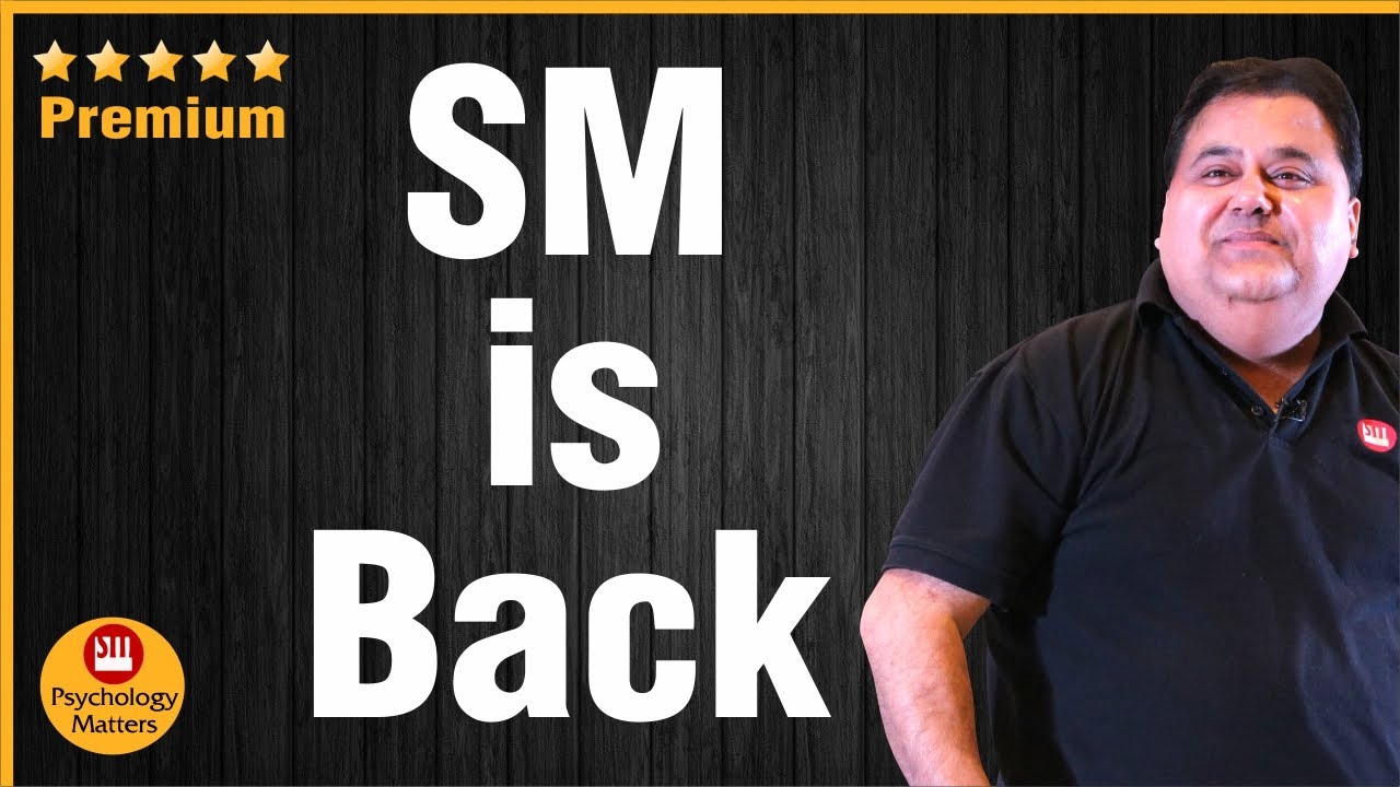 SM is Back | Psychology Matters | Stock Market for Beginners