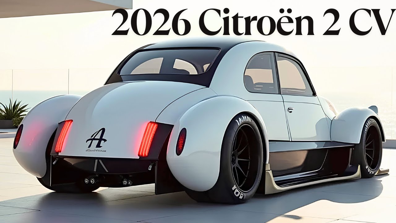 2026 Citro&euml;n 2CV  Officially Unveiled &ndash; The Icon Returns with Unstoppable Power...
