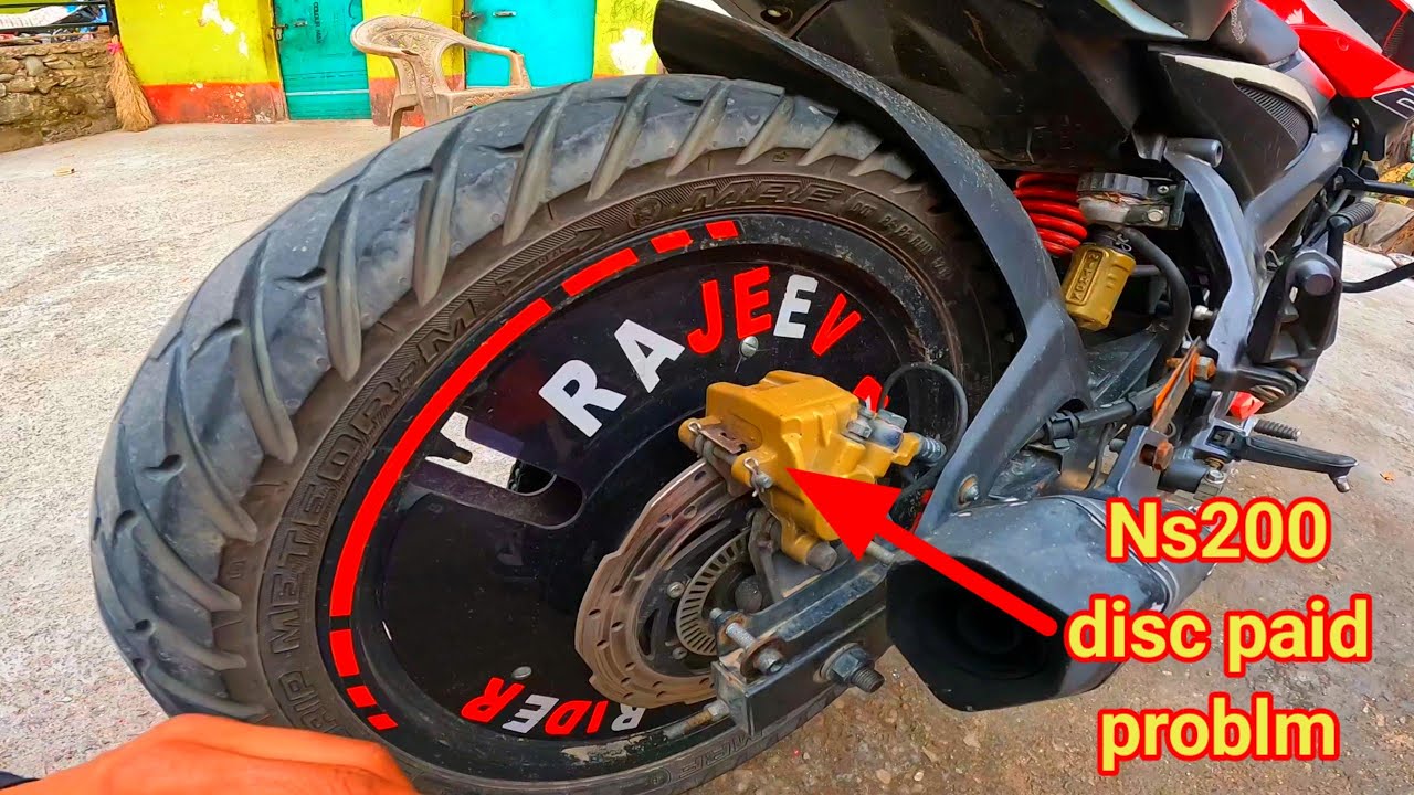 Bajaj Pulsar Ns200 Disc paid problem. 😭😭😭 ns200 disc paid problem