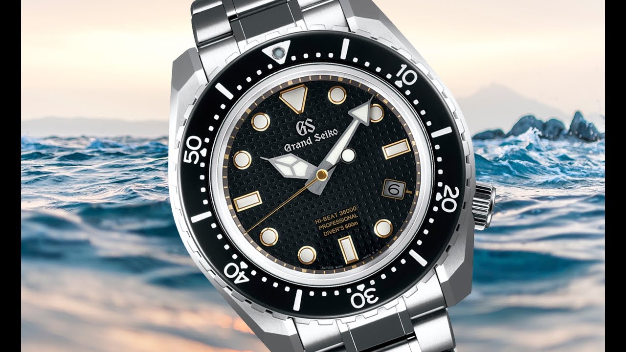 SEIKO'S MOST PROFESSIONAL DIVER: Grand Seiko Hi-Beat SBGH255 600m