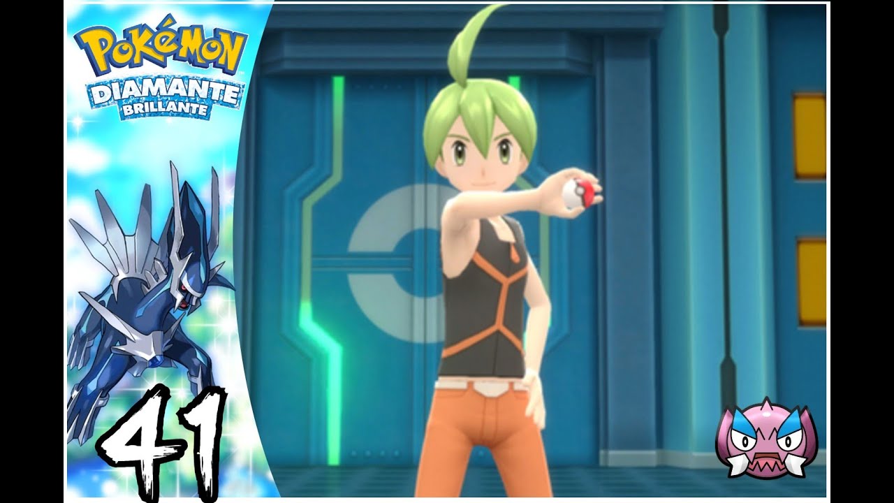 Empieza la Liga Pokemon / Vs Alecran! - Pokémon Diamante Brillante - Ep 41