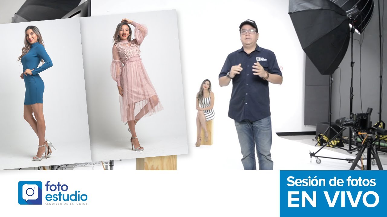 Sesion EN VIVO 05 - Fotografía para catalogo de moda en fondo blanco