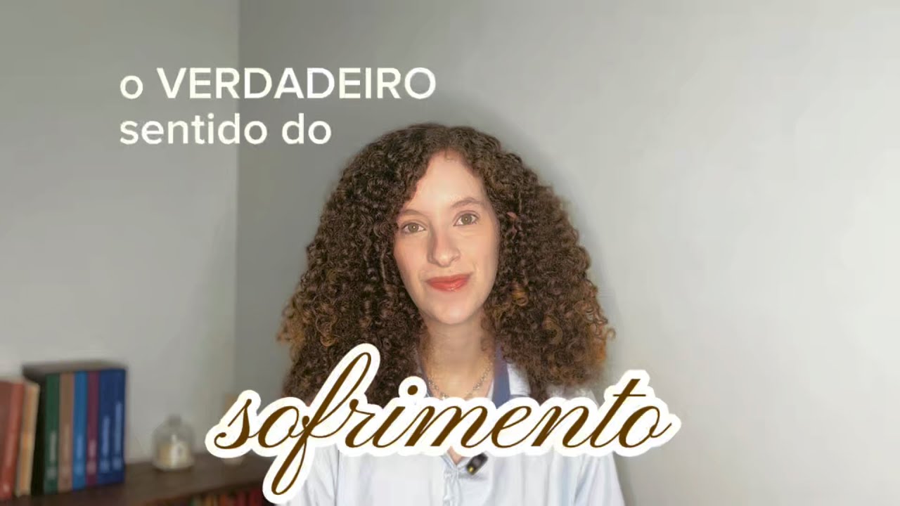 Quanto mais você foge do SOFRIMENTO mais INFELIZ você se torna 